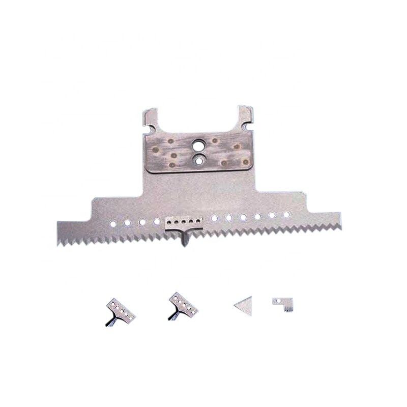 68 HRA Food Bag Tear Notch Serrated Cutting Knife Saw blade of packaging machine parts